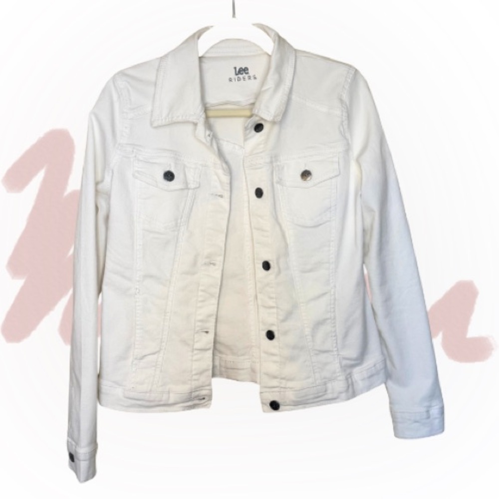 Lee Riders White Denim Jacket